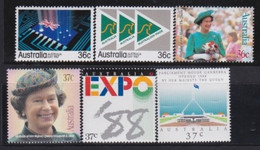 Australia    .    SG   .   6 Stamps      .   **       .    MNH - Mint Stamps