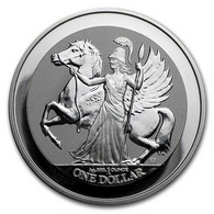 British Virgin Island 2017 - 1 Troy Oz Silver Pegasus Series 1st Issue Pobjoy Mint - Jungferninseln, Britische