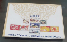 India 2012 Complete Post Office Year Pack / Set / Collection MNH As Per Scan - Volledig Jaar