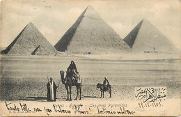 Pays Div -ref BB02- Egypte - Egypt - Les Trois Pyramides - - Piramiden