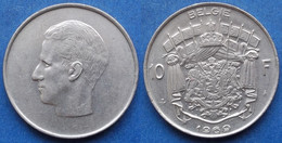 BELGIUM - 10 Francs 1969 Dutch KM# 156.1 Baudouin I (1951-1993) - Edelweiss Coins - 10 Francs