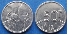 BELGIUM - 50 Francs 1989 Dutch KM# 169 Baudouin I (1951-1993) - Edelweiss Coins - 50 Francs