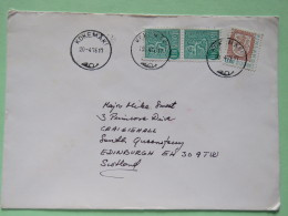 Finland 1976 Cover Kokemaki To Scotland U.K. - Lion Arms - Cartas & Documentos