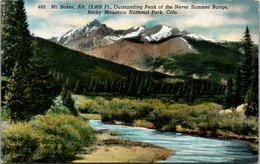 Colorado Rocky Mountains Mount Baker Curteich - Rocky Mountains