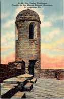 Florida St Augustine Castillo San Marcos National Monument The Watchtower Curteich - St Augustine
