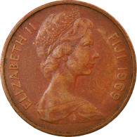 Monnaie, Fiji, Elizabeth II, 2 Cents, 1969, TTB, Bronze, KM:28 - Fiji