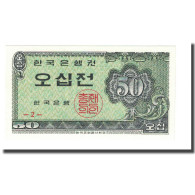 Billet, South Korea, 50 Jeon, 1962, KM:29a, NEUF - Korea, South