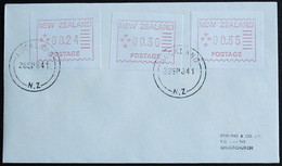 NEUSEELAND 1984 Mi-Nr. ATM 1 S1 Brief - Lettres & Documents