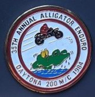 MOTO - MOTOCYCLISTE - MOTORBIKE - MOTORRAD - BIKER - 35TH ANNUAL DAYTONA 200 MC ALLIGATOR ENDURO 1984 - USA  - (31) - Motorbikes