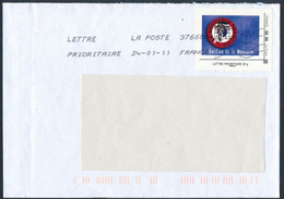 France-IDTimbres - Le Souvenir Français - Gardien De La Mémoire - YT IDT 7 Sur Lettre Du 24-11-2011 - Lettres & Documents