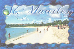 Netherland Antilles:St.Maarten, Mullet Bay Beach - Sint-Marteen