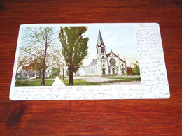 56566-               OLD CARD, U.S.A. ST. PATRICKS CHURCH, GREENBAY, WISCONSIN - Green Bay