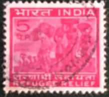 Inde - India - C13/13 - (°)used - 1971 - Michel Z2 - Hulp Aan Vluchtelingen - Timbres De Bienfaisance