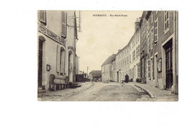 Cpa - 52 - Bourmont - Rue Notre-Dame - M. Etienne - POSTES TELEGRAPHES TELEPHONES - 1925 - Bourmont