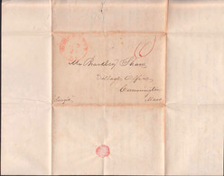 WORCESTER Old-cover With Informations From 1843 - ...-1840 Precursores
