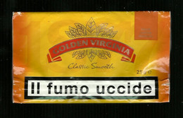 Busta Di Tabacco (Vuota) - Golden Virginia Da 25g - Etiquettes