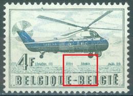 BELGIUM - 1957 - MNH/*** LUXE - SIKORSKY SABENA AFFAISSEMENT TERRAIN - COB 1012 Luppi 1 - Lot 25568 - Other & Unclassified