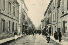Carmaux * La Rue De La Gare * Grand Bazar Parisien - Carmaux