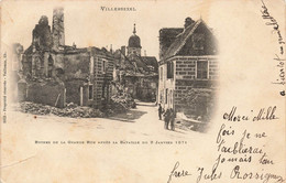 CPA Villersexel - Ruines De La Grande Rue Apres La Bataille Du 9 Janvier 1871 - Carte Precurseur - Villersexel