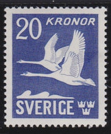 Sweden   .    Y&T   .    Airmail  7       .      *     .   Mint-hinged - Neufs