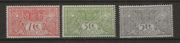 1906 MH/* Nederland NVPH 84-86 Very Lightly Mounted - Unused Stamps