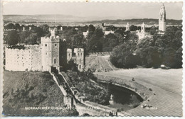 Norman Keep And Moat, Cardiff Castle, 1961 Postcard - Glamorgan