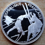 France, 100 Francs 1990 - Silver Proof - 100 Francs