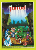 39 ORGELET Vers Lons Carte PUB JANOD Jeux Jouets Bois Pinocchio Champignons VOIR DOS Plan De Situation - Orgelet