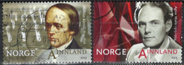 Norwegen Norway 2015. Mi.Nr. 1890-1891, Used O - Gebraucht