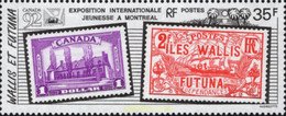 690719 MNH WALLIS Y FUTUNA 1992 EXPOSICION INTERNACIONAL DE FILATELIA - CANADA-92 - Gebraucht