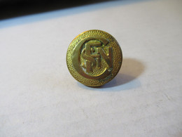 Bouton Ancien D'uniforme Ferroviaire/SNCF/A.M. & Cie M., Paris/ 20/ Entre 1939-1946      BOUT153 - Buttons