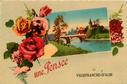 Villefranche D'albi * Une Pensée Et Souvenir Du Village - Villefranche D'Albigeois