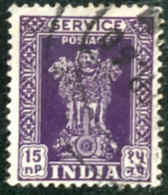 Inde - India - C13/16 - (°)used - 1958 - Michel 148 - Asoka Pilaar - Official Stamps