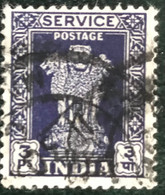 Inde - India - C13/16 - (°)used - 1950 - Michel 117 - Asoka Pilaar - Timbres De Service