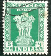 Inde - India - C13/16 - (°)used - 1958 - Michel 144 - Asoka Pilaar - Timbres De Service