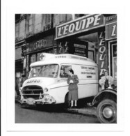 Photo Tour De France 1956, Journal L'Equipe, Faubourg Montmartre, Service Sanitaire " Aspro"  Scannes E Description - Cycling