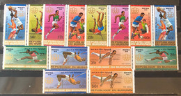 Burundi, 1976, Mi 1263/76A (MNH) - Unused Stamps