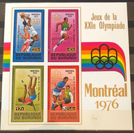 Burundi, 1976, Mi Block 92A (MNH) - Unused Stamps