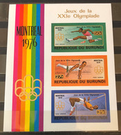Burundi, 1976, Mi Block 93B (MNH) - Unused Stamps