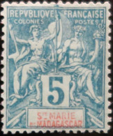 LP3844/972 - 1894 - COLONIES FRANÇAISES - SAINTE MARIE DE MADAGASCAR - N°4 NEUF(*) - Neufs