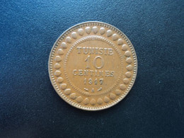 TUNISIE : 10 CENTIMES   1917 A / 1336    G.106 / KM 236    SUP - Tunesië