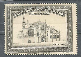 Vinheta Do Mosteiro Da Batalha. Unesco Heritage. Batalha De Aljubarrota. D. João I. Vignettes Of Mosteiro Of Batalha - Unused Stamps