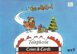 UK, Season's Greetings From BT. Only Folder/Dépliant Vide Christmas 1998, RR - Otros & Sin Clasificación