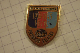 Pin's Blason De La Ville De Portsmouth Salutes , 50 Years Of Freedom - Médical