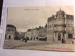 Cpa écrite En Juin 1918, 55 Meuse, COMMERCY Caisse D'Epargne, Animée, Commerces,éd Stienne Polycarpe - Commercy