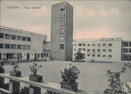 GUIDONIA MONTECELIO ( ROMA ) PIAZZA MATTEOTTI - EDIZ. SANTARELLI - 1950s (13650) - Guidonia Montecelio