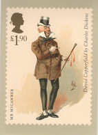 Great Britain 2012 PHQ Card Sc 3042 1.90pd Mr. Micawber Charles Dickens - PHQ-Cards