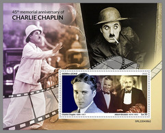 SIERRA LEONE 2022 MNH Albert Einstein Charlie Chaplin S/S 2 - OFFICIAL ISSUE - DHQ2249 - Albert Einstein