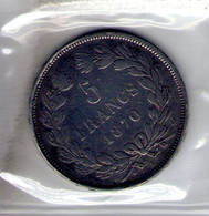 France. Ceres. 5 Francs 1870 - 1870-1871 Gouvernement De La Défense Nationale