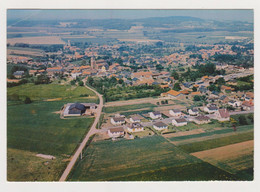 Cpsm 60 Lassigny (Oise) - Vue Générale Aérienne Et Le Lotissement Village Ouest. En Fond Les Usines - Lassigny